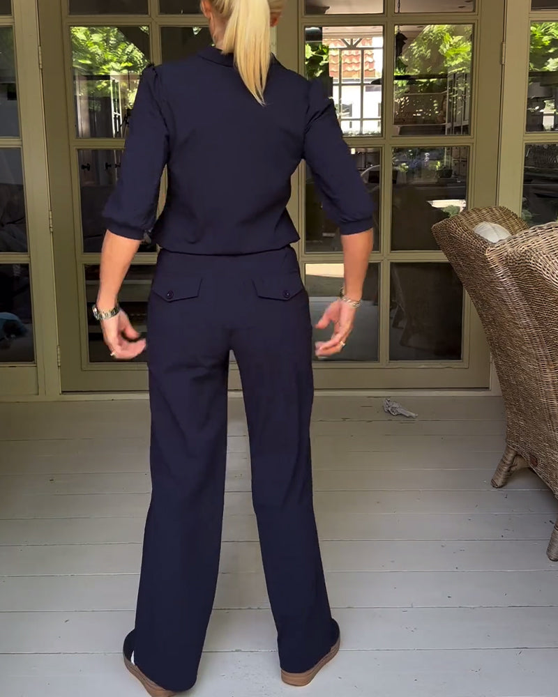 Langer Zweiteiler für Damen