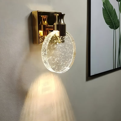 AuroraCrystal Light – Elegante Wandmontierte Kristallleuchte