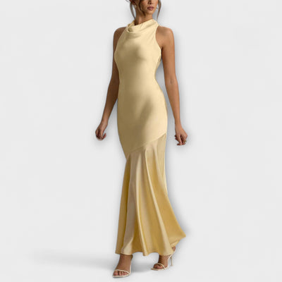 Lennon - Elegantes Satin-Maxi-Kleid