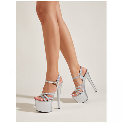 Blanchie Eleganz | Orthopädische Stiletto-Sandalen für ultimativen Komfort