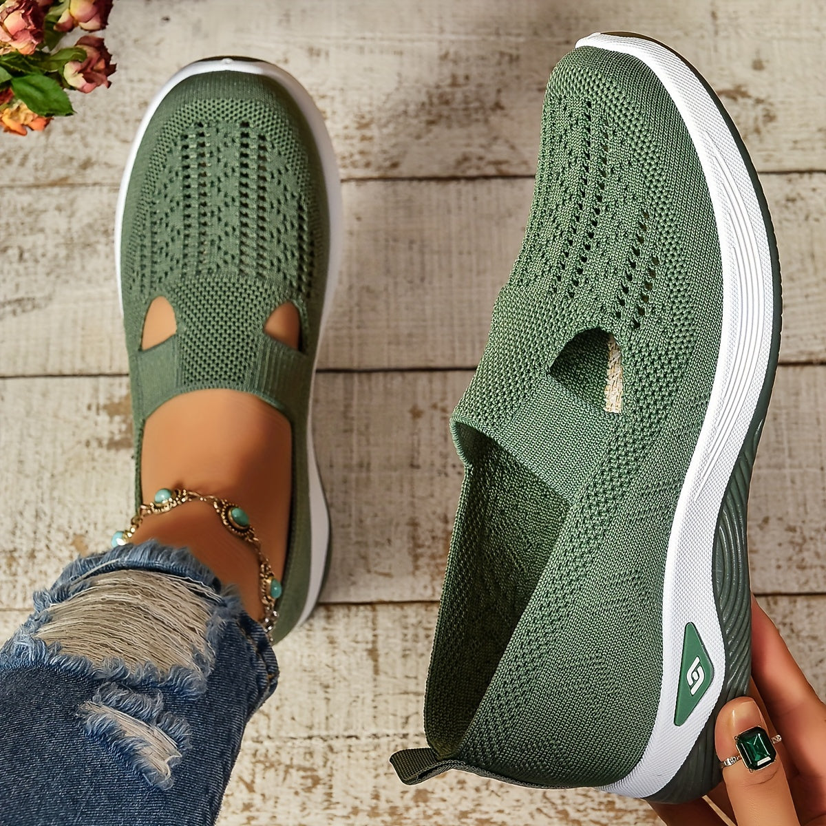 Stella | Orthopädische Slip-Ons für ultimativen Komfort und Stil