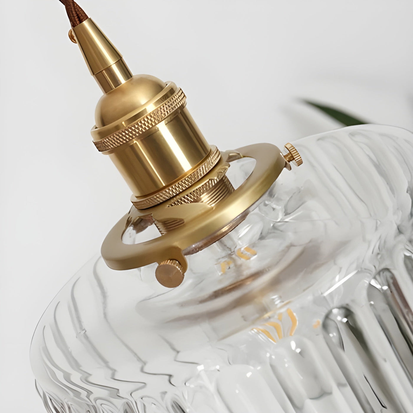 CrystalWave Light – Retro Kurze Zylinder LED Pendelleuchte