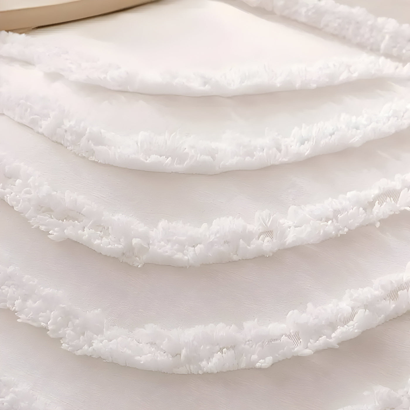 PureHaven Duvet Set - 3pcs Luxus Streifen Schnitt Bettbezug