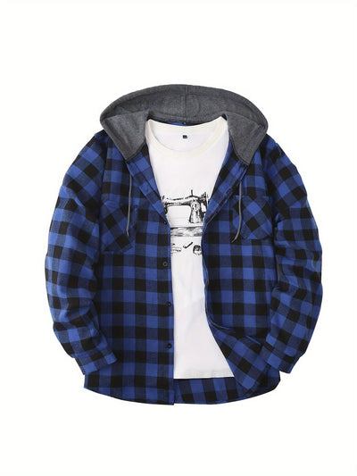 MAX HOODIE FLANELLJACKE