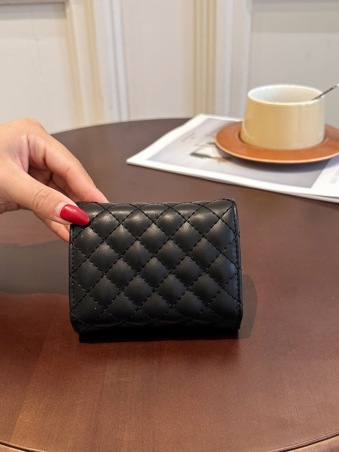 PU Leather Solid Color Wallet