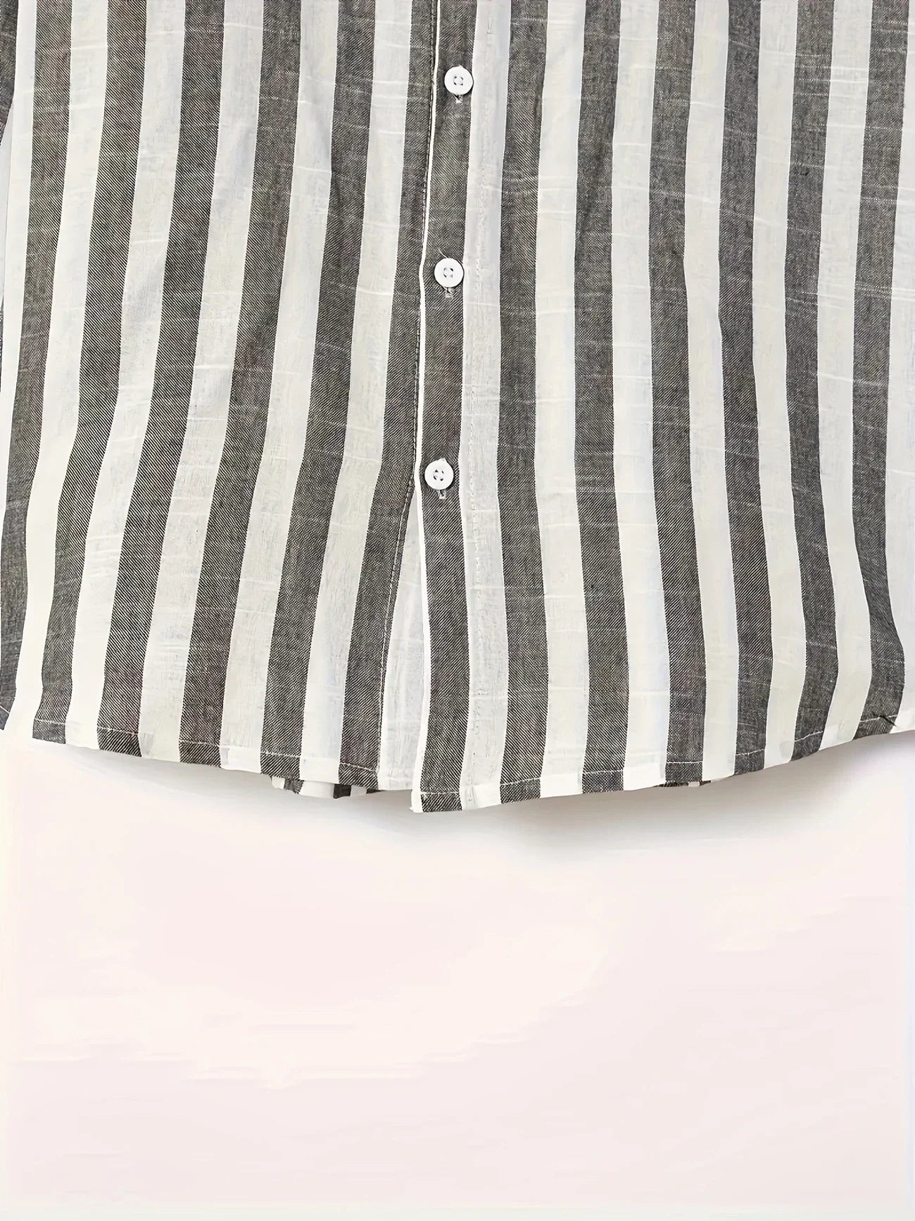George – Stilvolles Langarm Streifen Hemd