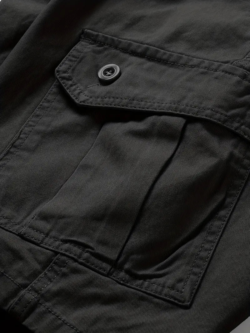 Mauro - Elegante Kurze Hose Mit Mehreren Taschen