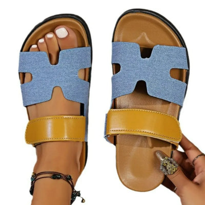 Open Toe Flats Sandals