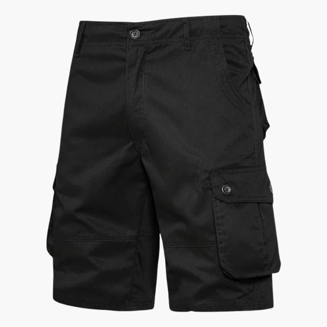 Herren Sommer Cargo Shorts mit Taschen und knielangem Schnitt
