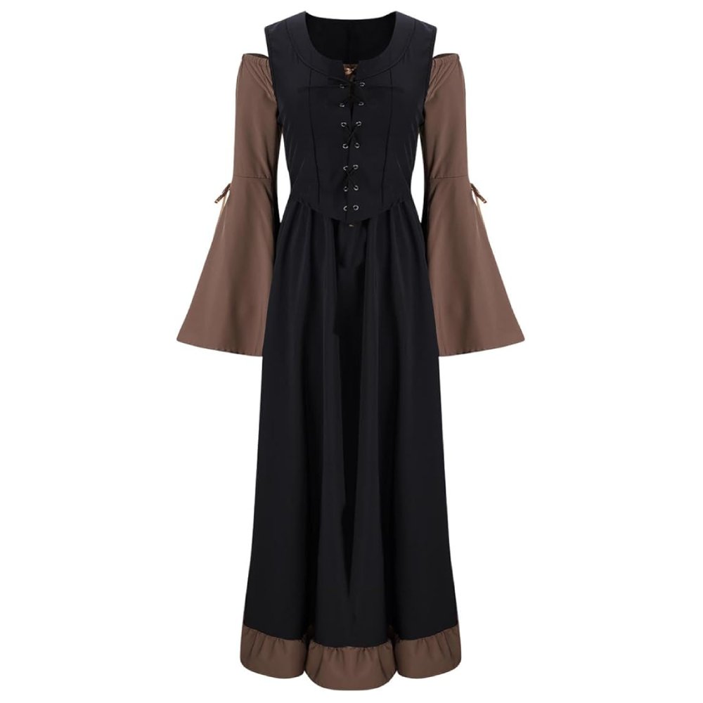 Medieval Viking Style Dress Plus Size