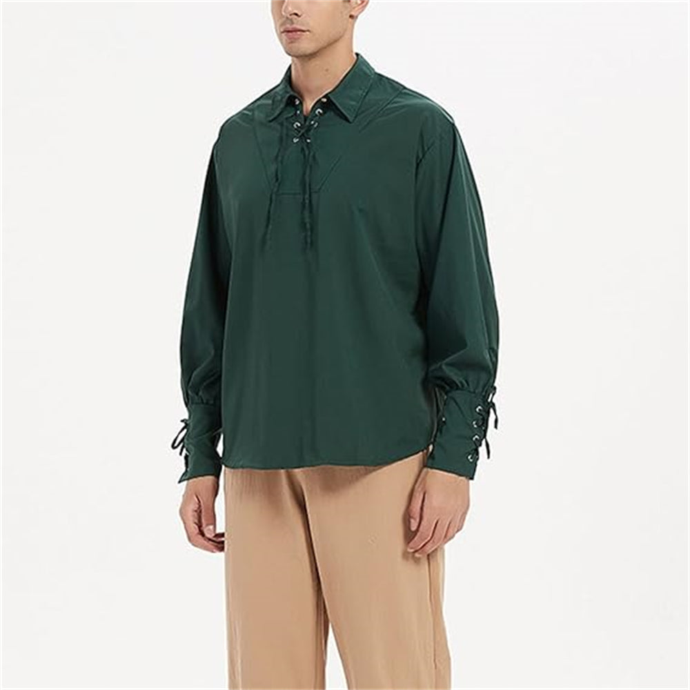 Pirate Style Tunic Drawstring Desing