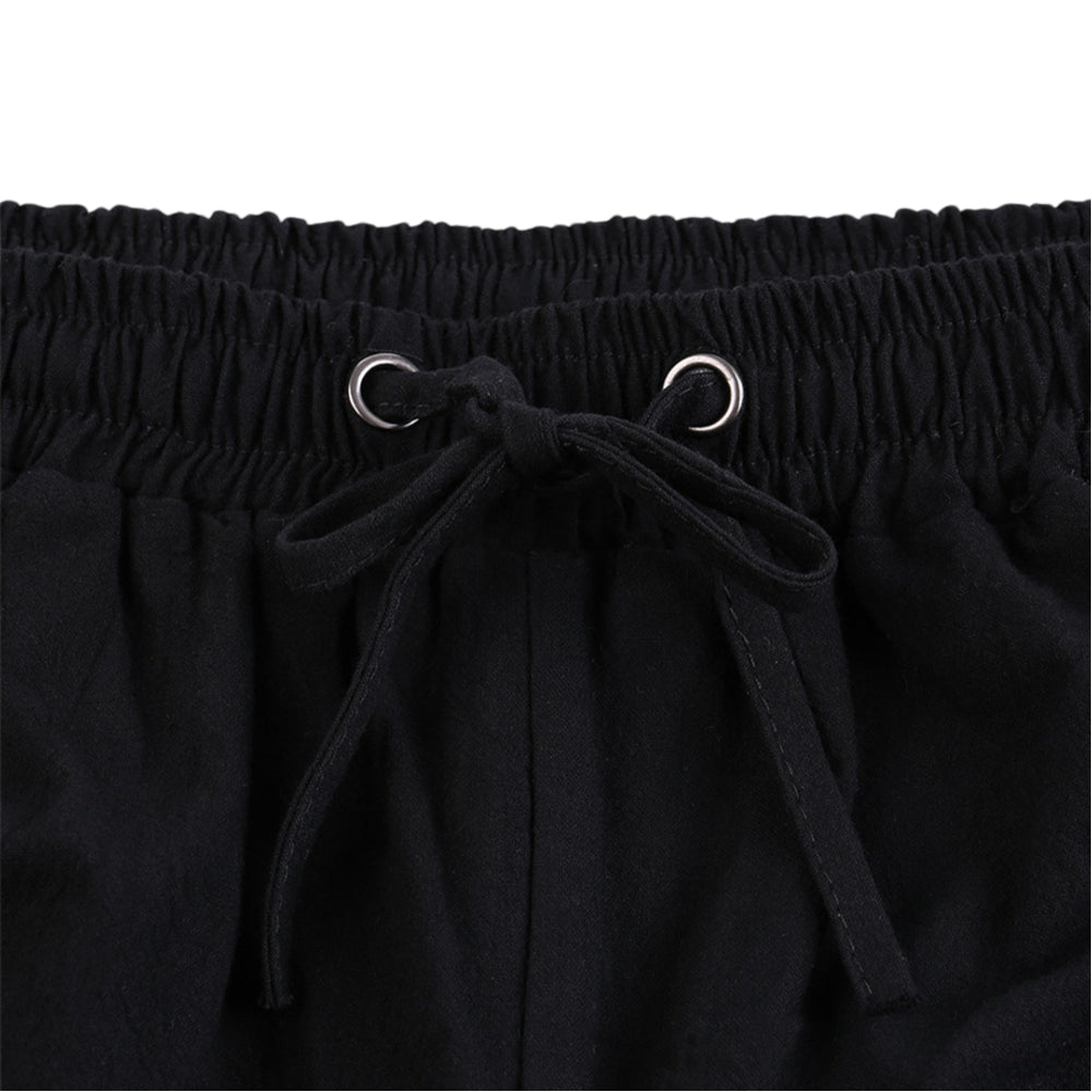 Retro Pirate Style Cotton Linen Pants