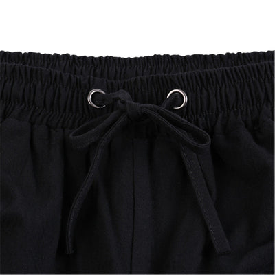 Retro Pirate Style Cotton Linen Pants