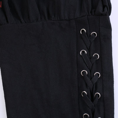 Retro Pirate Style Cotton Linen Pants