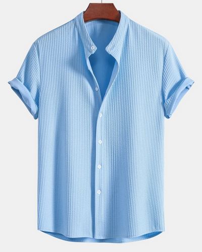 Herren Stilvolles Polo Shirt | Eleganter Stehkragen