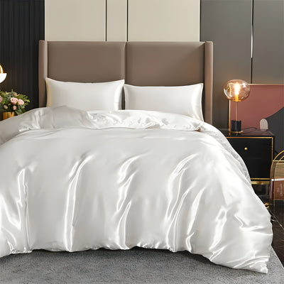SatinNest Duvet Set - 3tlg. Satin Bettbezug Set