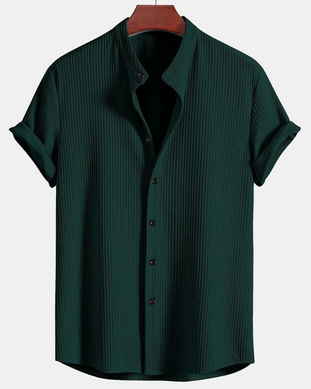 Herren Stilvolles Polo Shirt | Eleganter Stehkragen