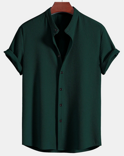 Herren Stilvolles Polo Shirt | Eleganter Stehkragen