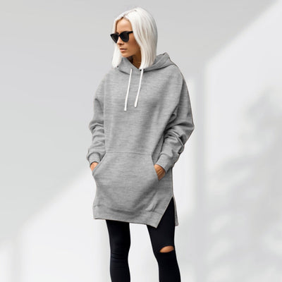 OVERSIZED HOODIE KLEID