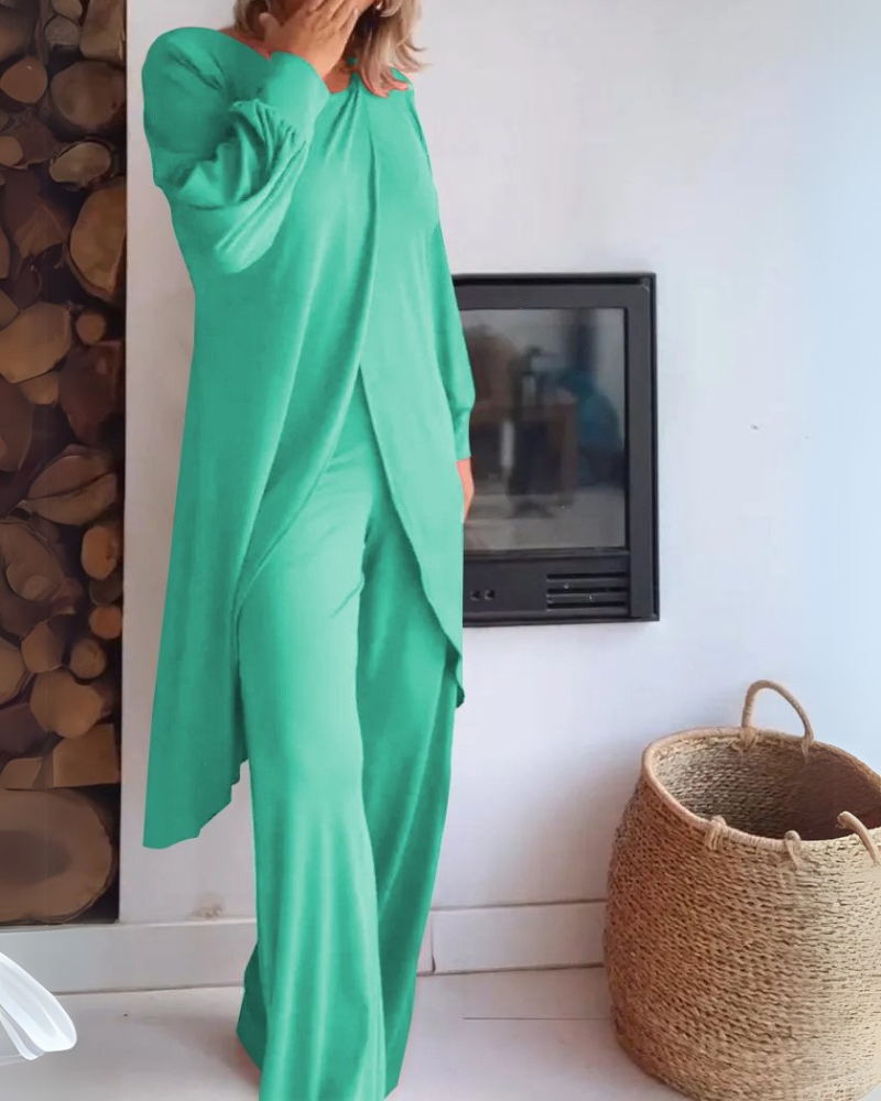 Langes zweiteiliges Set für Damen