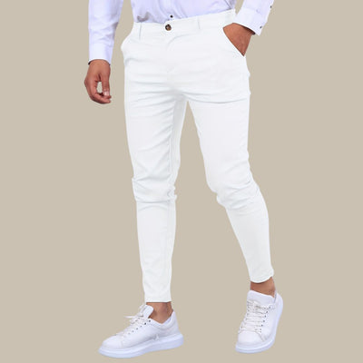 Chinohose für Herren - Slim Fit Stretch-Hose für den Sommer