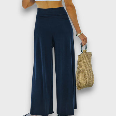 Narella – Sommerhose mit Wickeleffekt und Bindegürtel