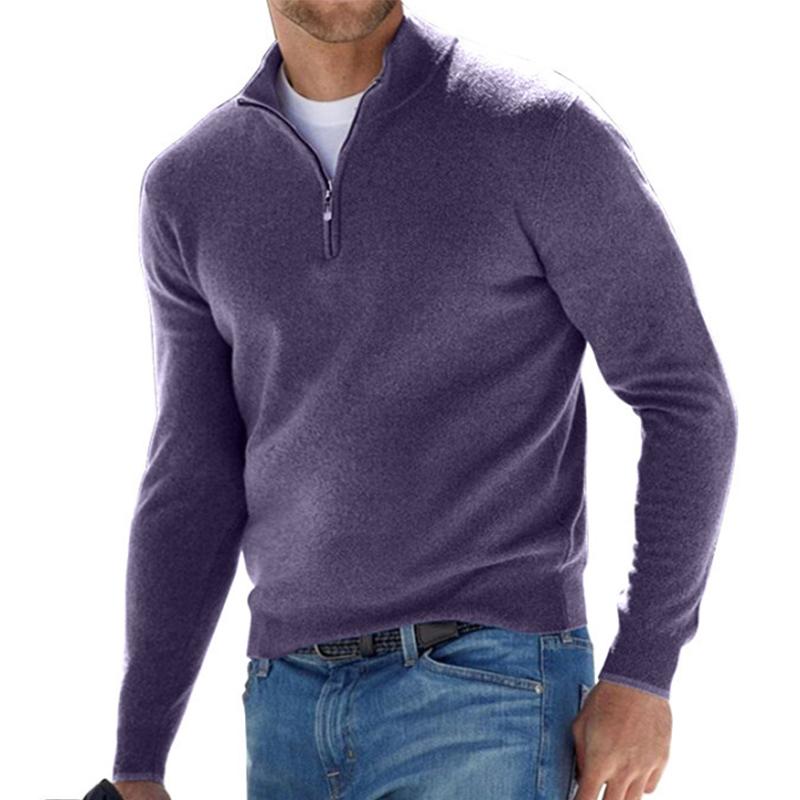 Valeo™ | Stilvoller Reißverschluss Pullover für Männer