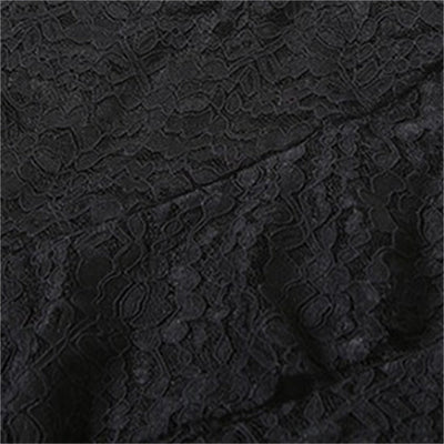 Gothic Style Skirt with Lace