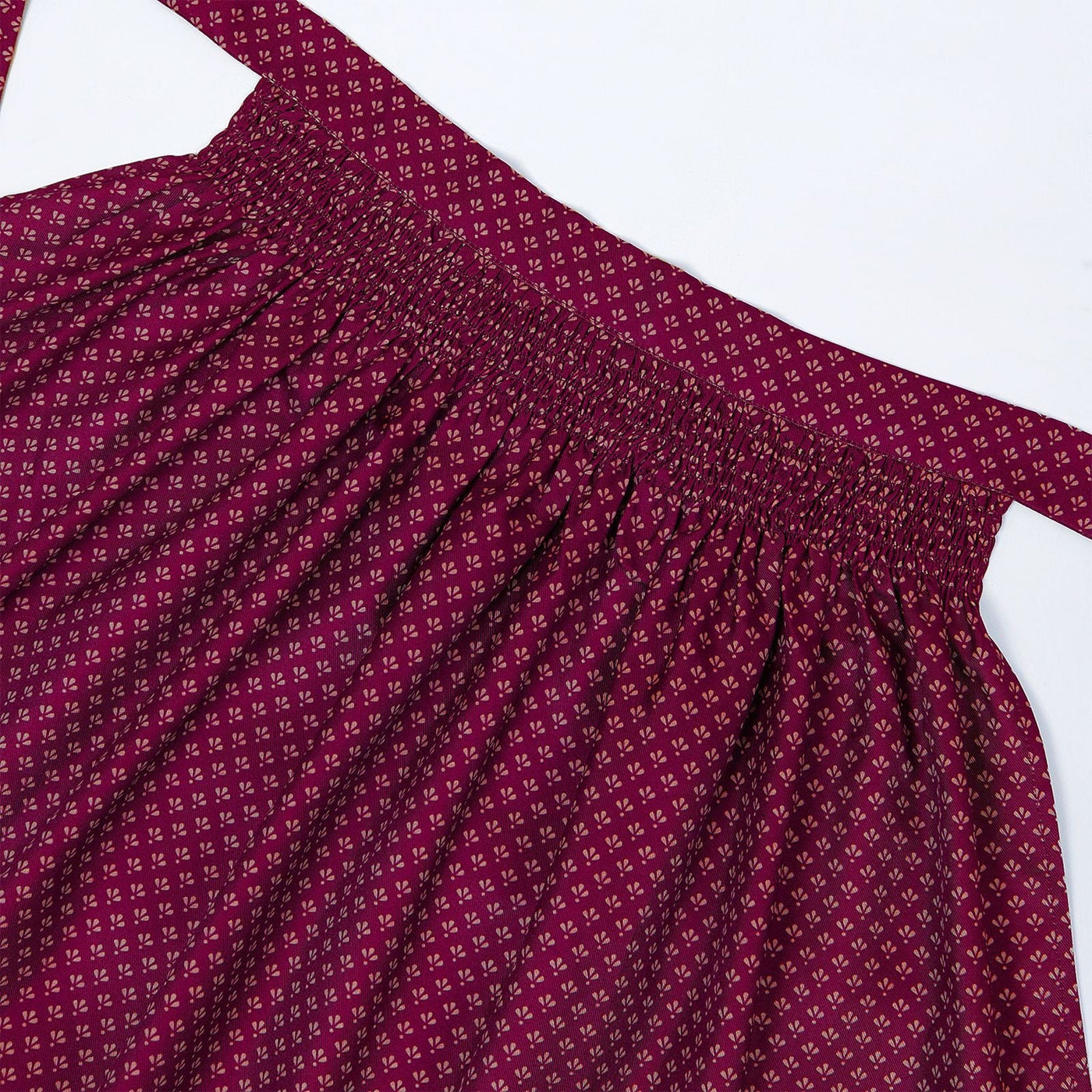 Oktoberfest Bavarian Red Dirndl Dress with Apron and Lace Blouse