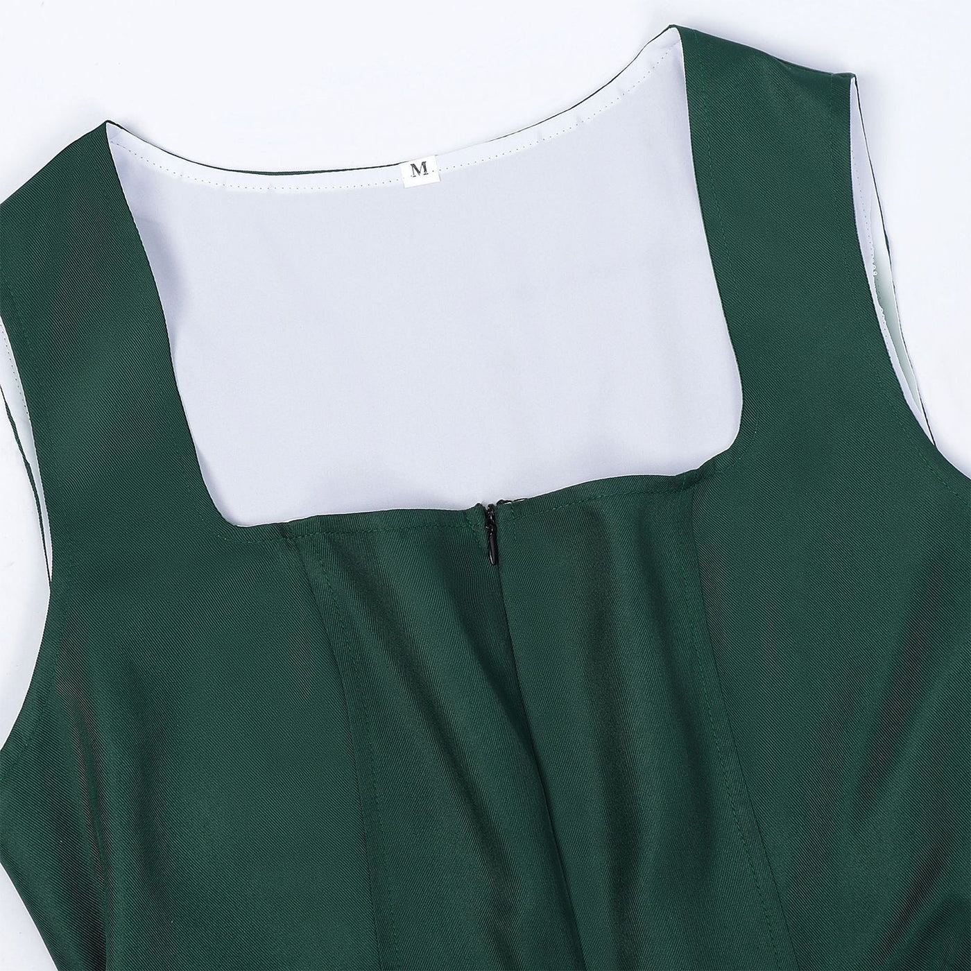 Oktoberfest Bavarian Dirndl Dress with Apron and Lace Blouse