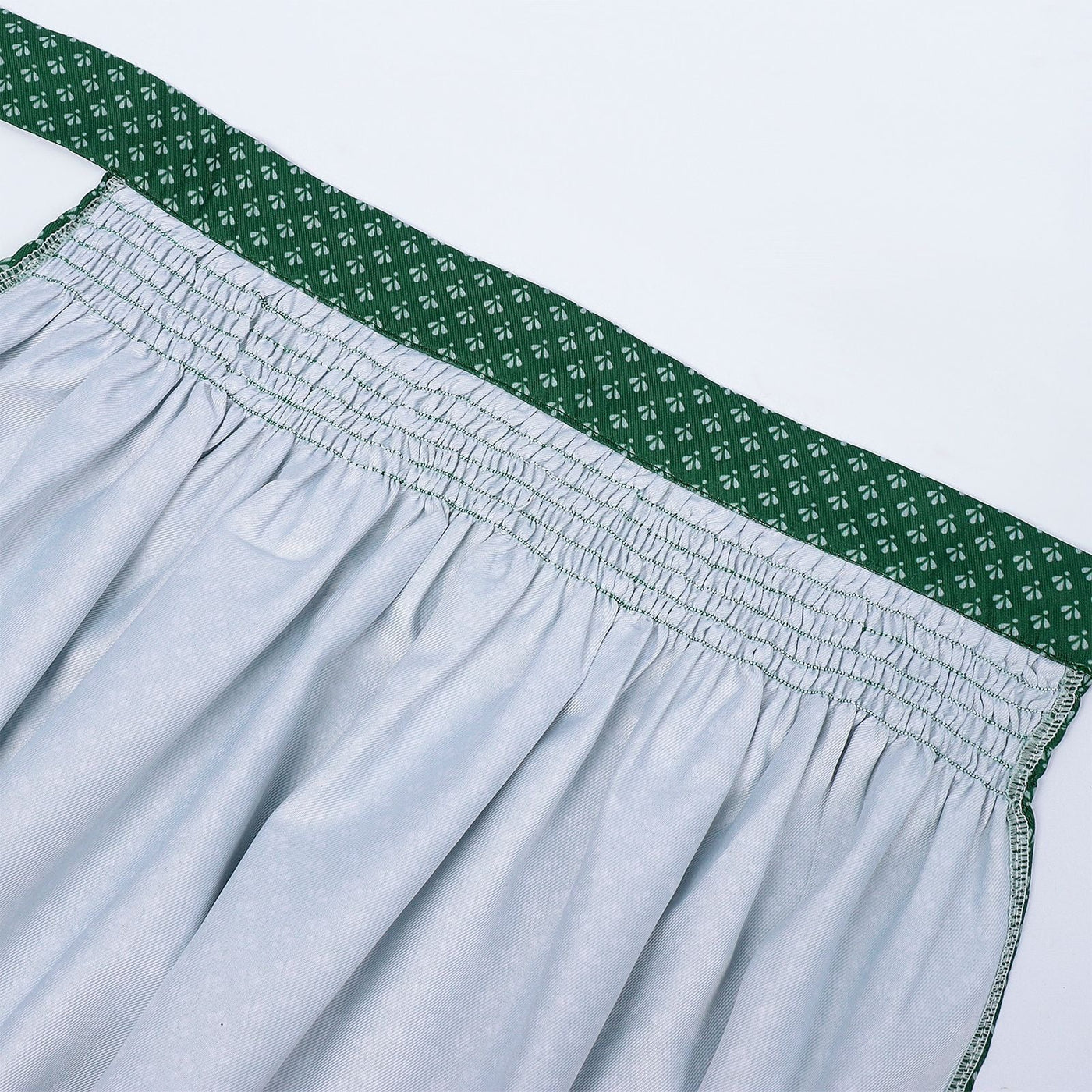 Oktoberfest Bavarian Dirndl Dress with Apron and Lace Blouse