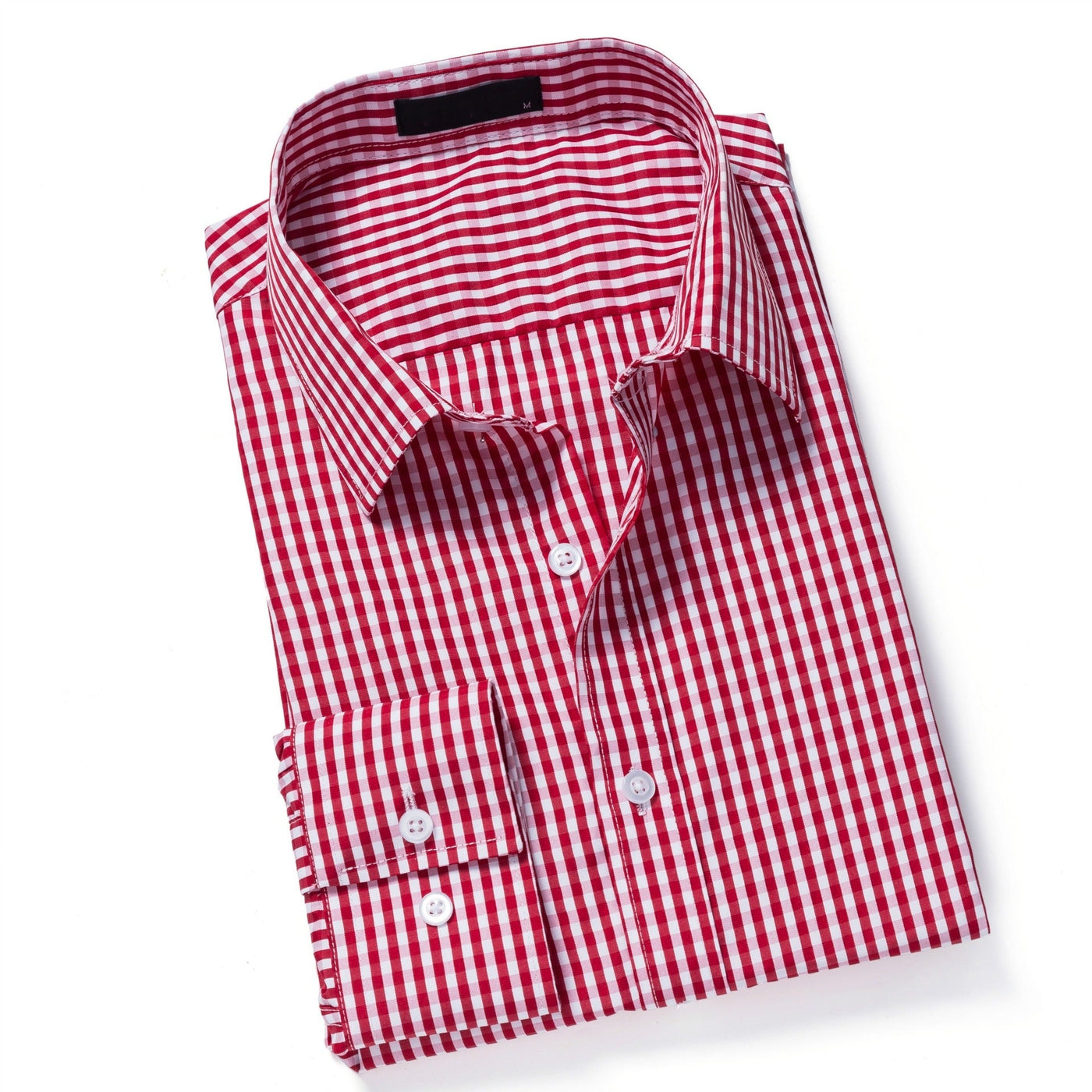 Men's Oktoberfest Bavarian Plaid Long Sleeve Shirt