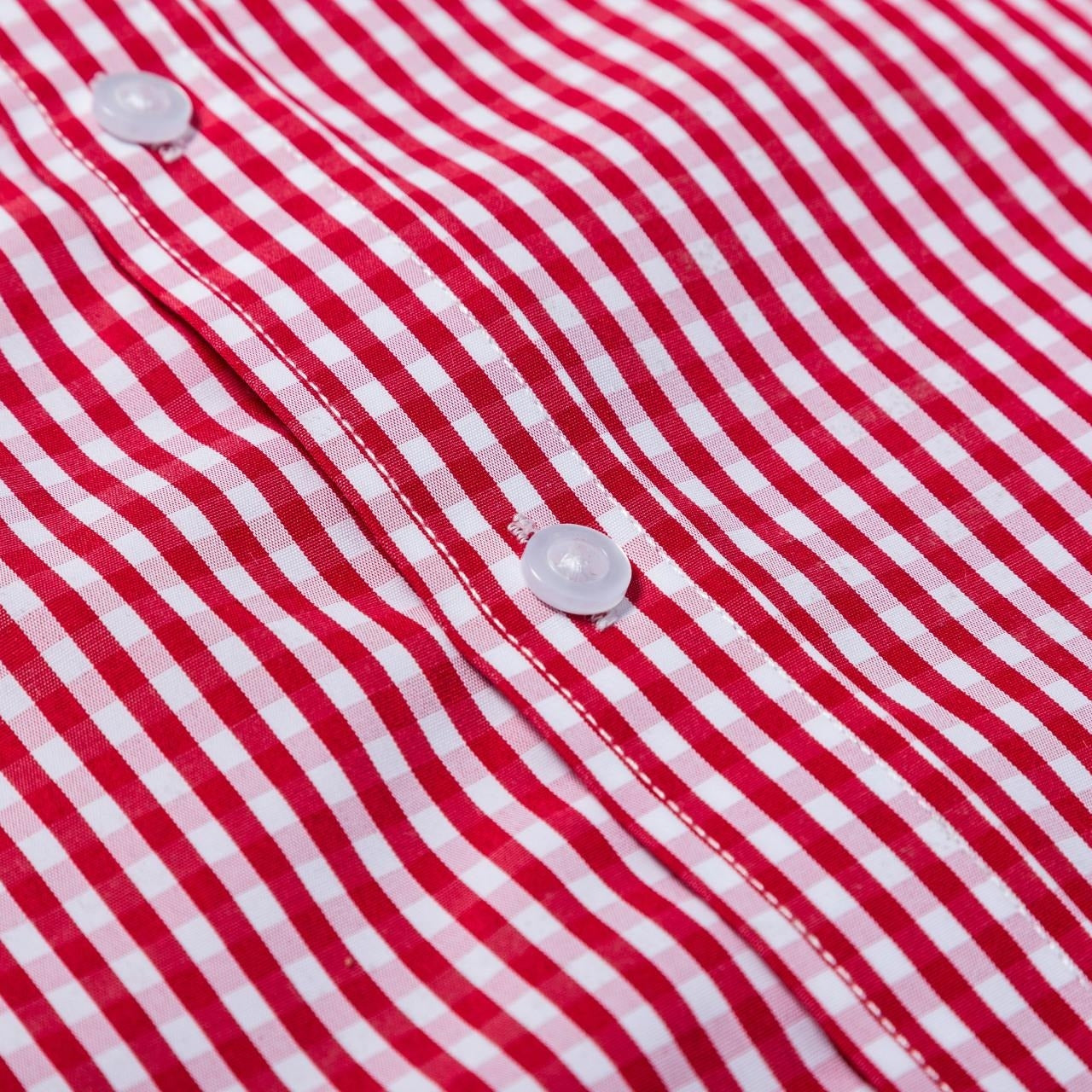 Men's Oktoberfest Bavarian Plaid Long Sleeve Shirt