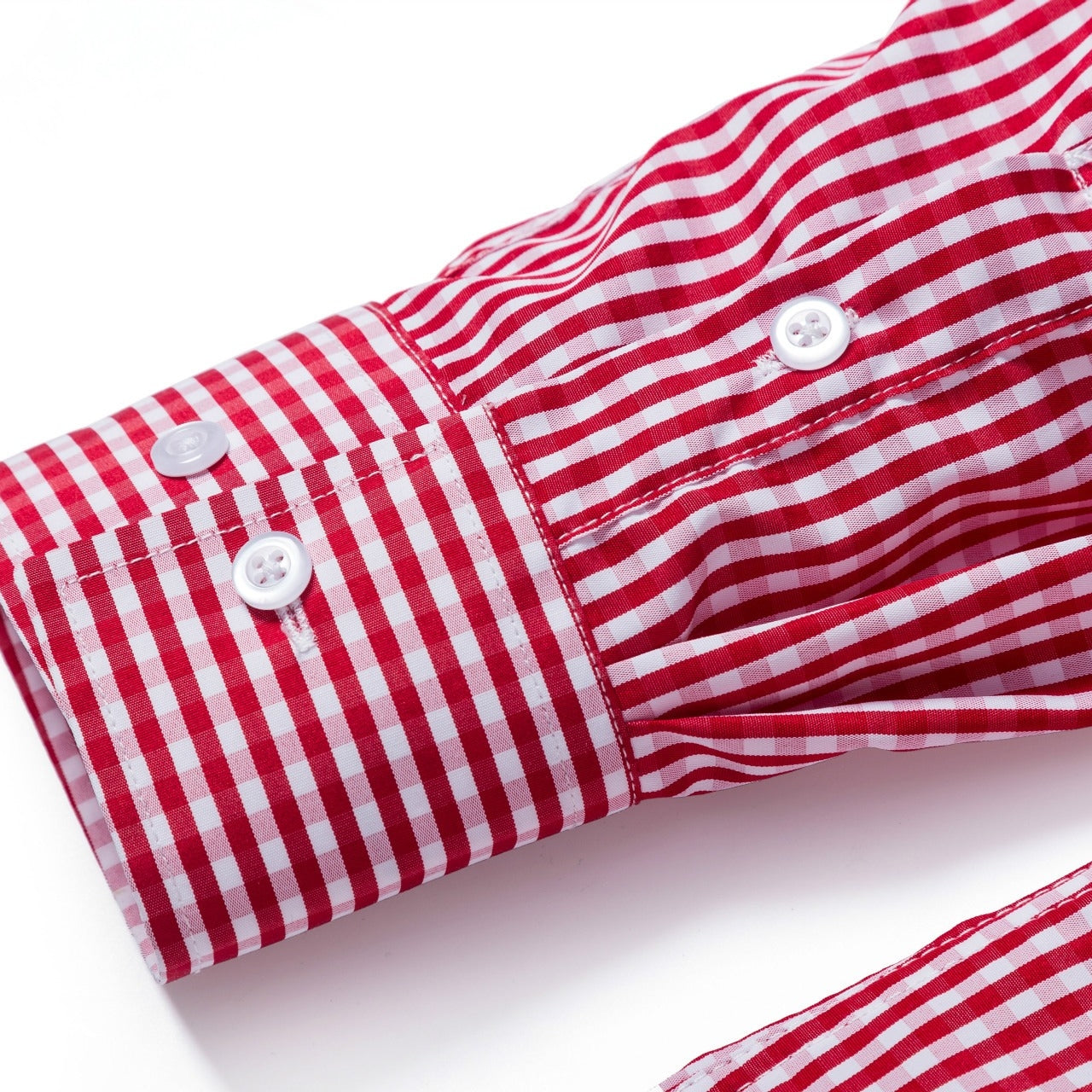 Men's Oktoberfest Bavarian Plaid Long Sleeve Shirt