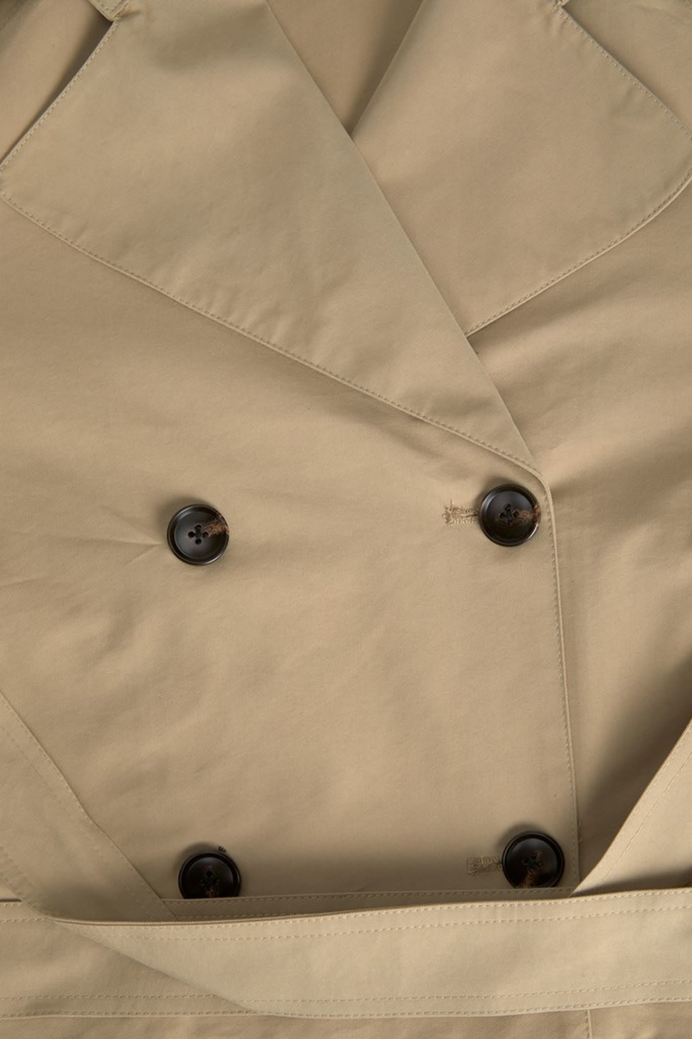 Heidi-Mode | Lässiger Trenchcoat mit doppelter Reihe Knöpfe