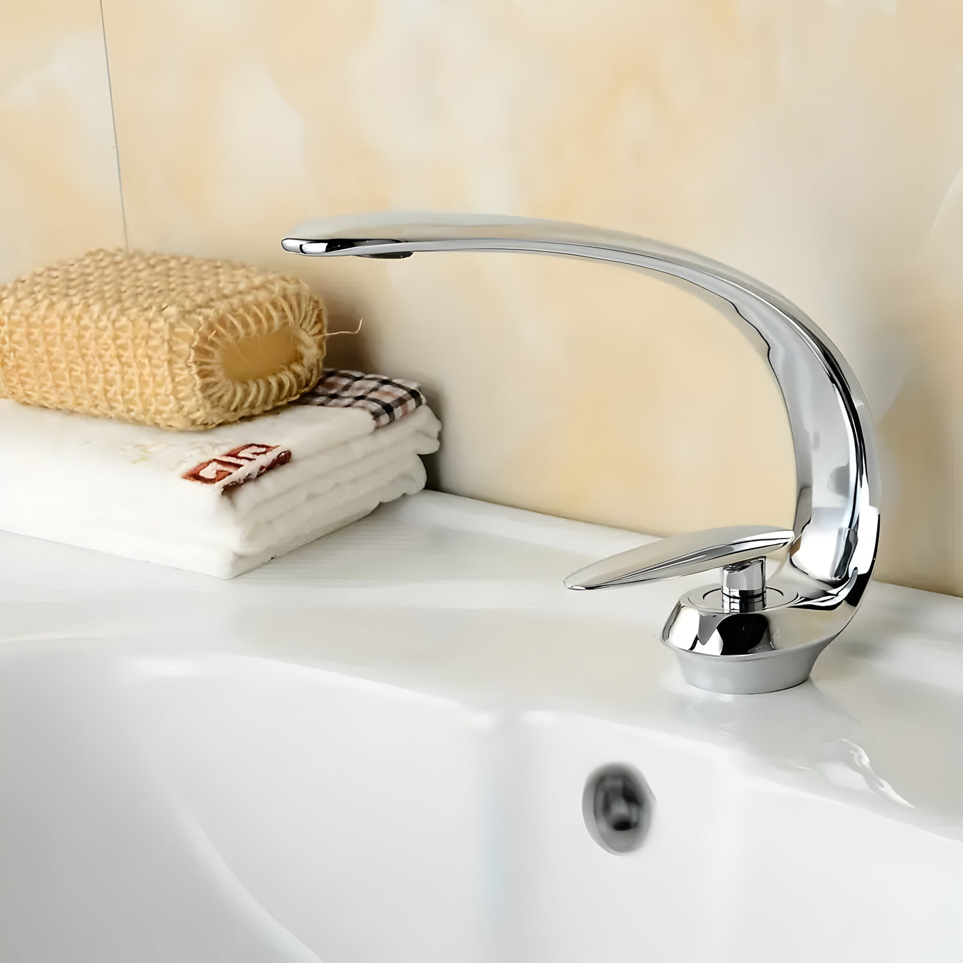 ModoSplash - Minimalistische Spültischarmatur (Duale Steuerung)