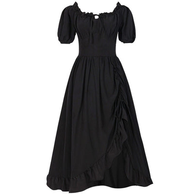 Renaissance Fairy Costume Dress with Corset & ACCs