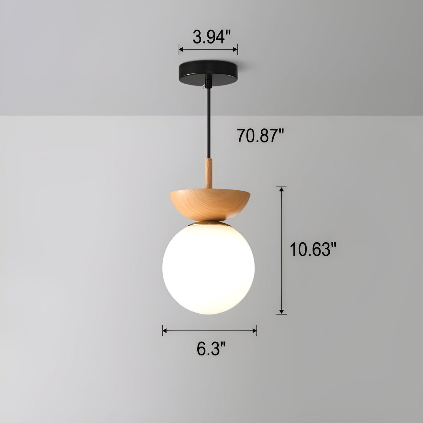 BalconyBloom Light - LED-Deckenlampe im japanischen Stil