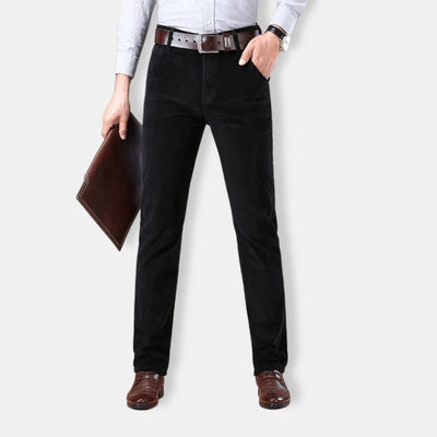 Herren Klassische Schlanke Passform Hose | Bequeme