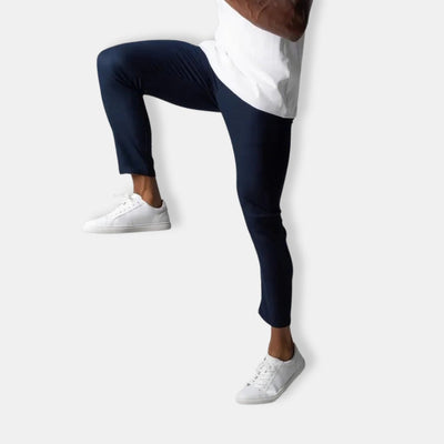 Herren Lässige Slim Fit Hose | Mit Seitentasche