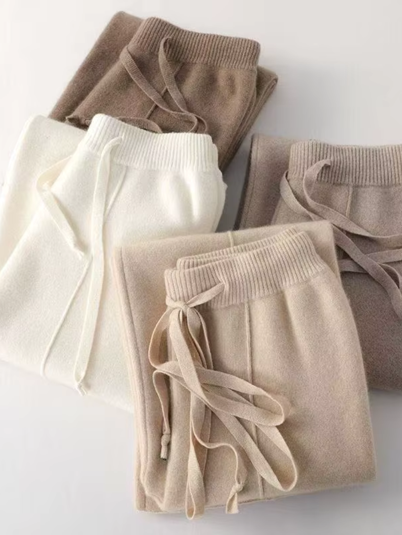 LUNAYA – Die Strickhose mit weitem Bein für sanften Komfort