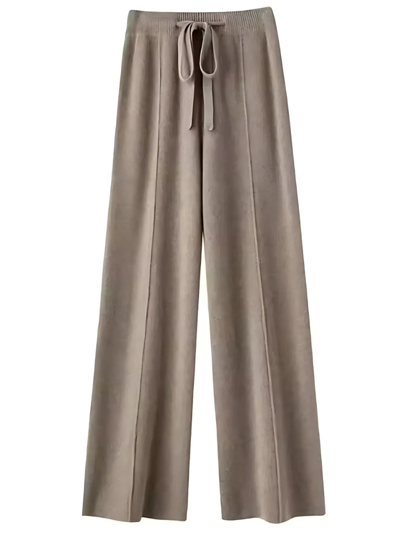 LUNAYA – Die Strickhose mit weitem Bein für sanften Komfort