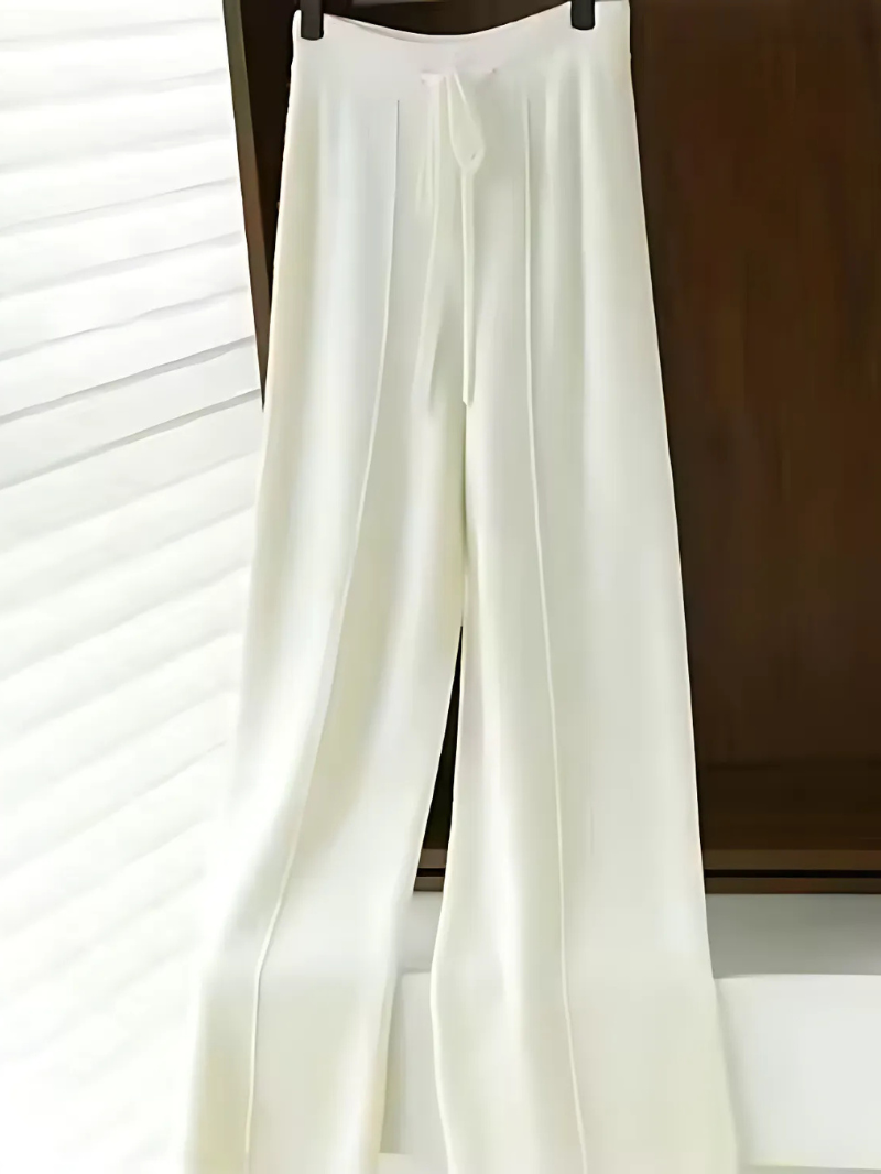 LUNAYA – Die Strickhose mit weitem Bein für sanften Komfort