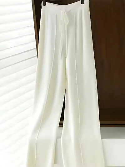 LUNAYA – Die Strickhose mit weitem Bein für sanften Komfort