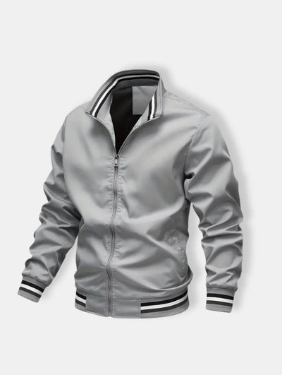 Herren Reißverschluss Lässige Bomberjacke | Langarm