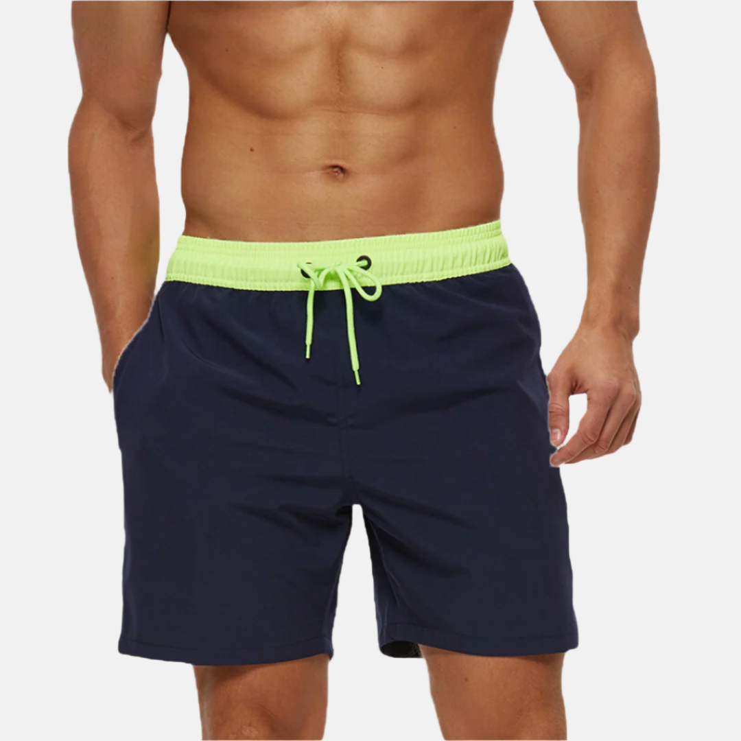 Badehose für Herren - Schnelltrocknende Badeshorts mit Stretch für den Sommer