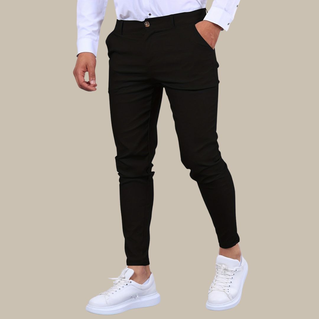 Chinohose für Herren - Slim Fit Stretch-Hose für den Sommer