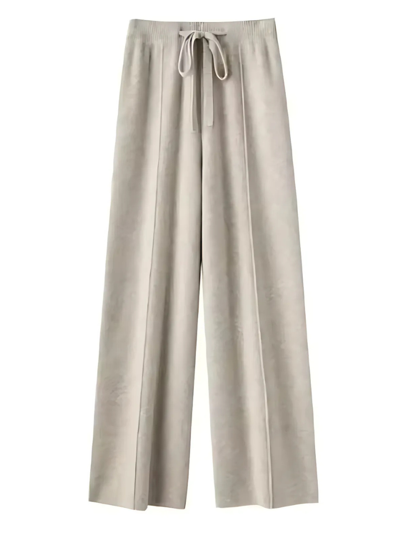 LUNAYA – Die Strickhose mit weitem Bein für sanften Komfort