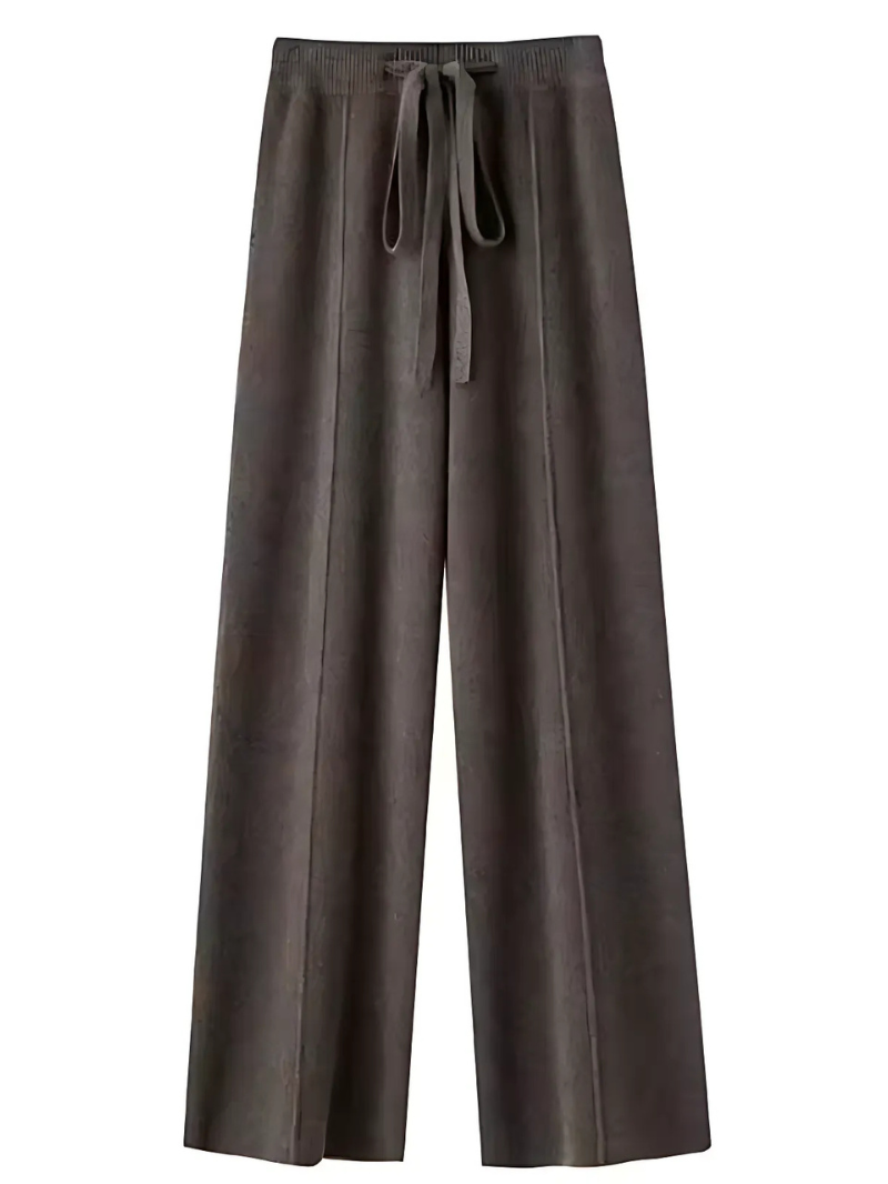 LUNAYA – Die Strickhose mit weitem Bein für sanften Komfort