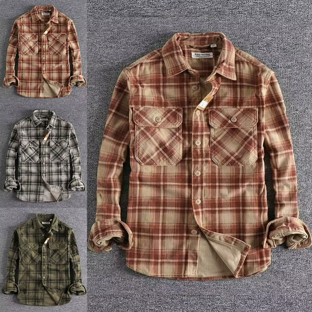 Kiesel - Kariertes Hemd aus Flanell